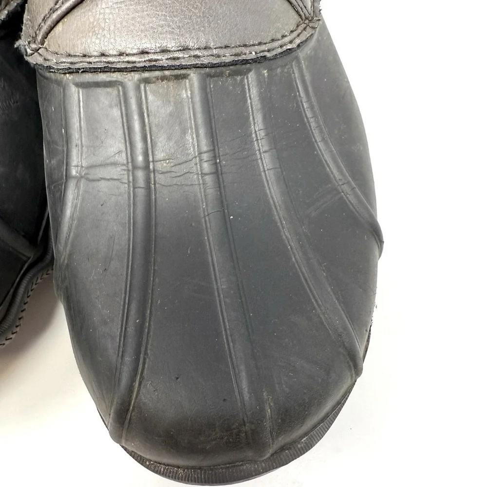 Sperry Men's‎ Avenue Duck Waterproof Boots GREY/BLACK - Size 10 Rain Snow